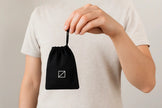 Cotton Mini Ditty Pouch -B9790