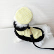 Plaid Tweed Harness Set | Dog Harness Leash and Hat Set