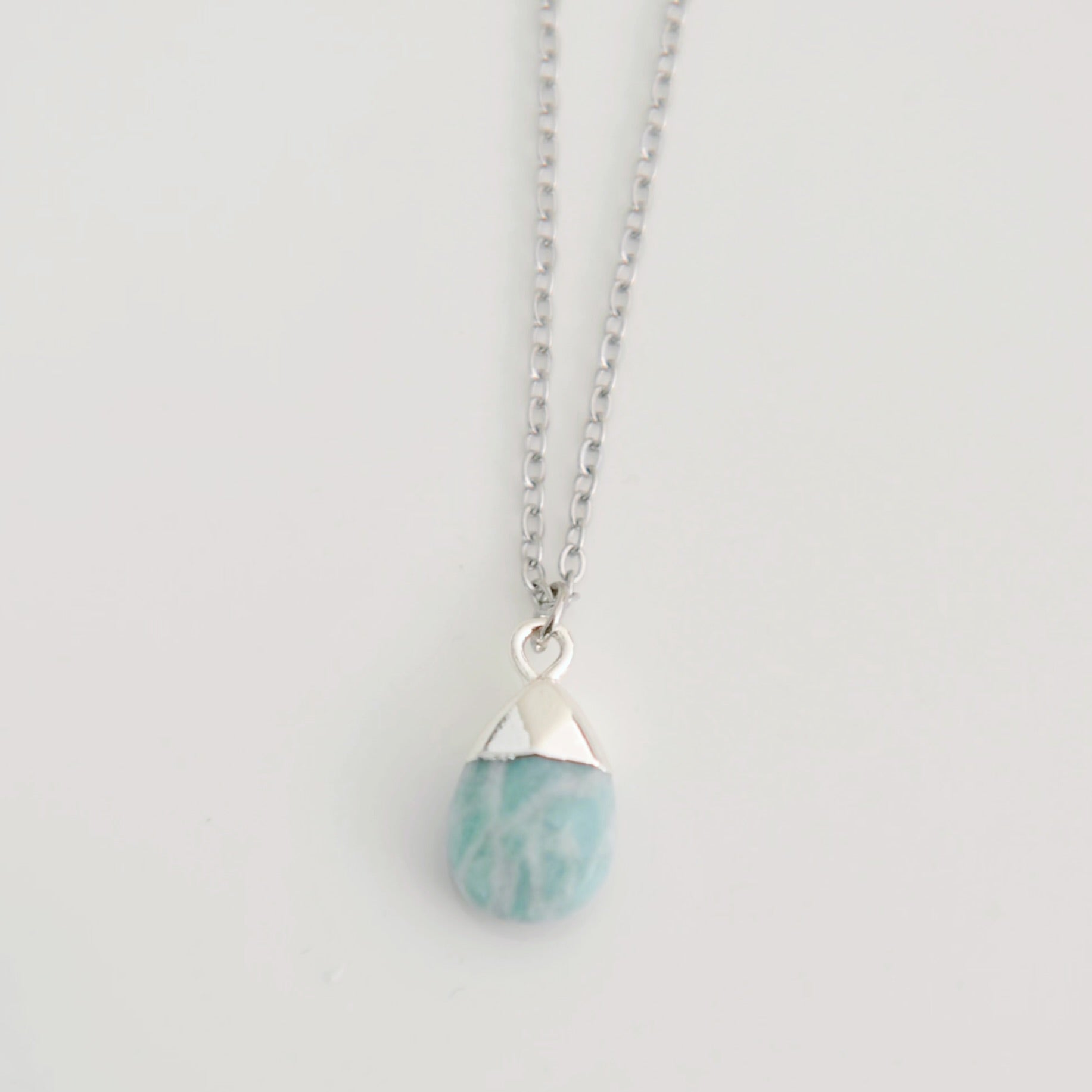 Leilani Water Drop Stone Necklace