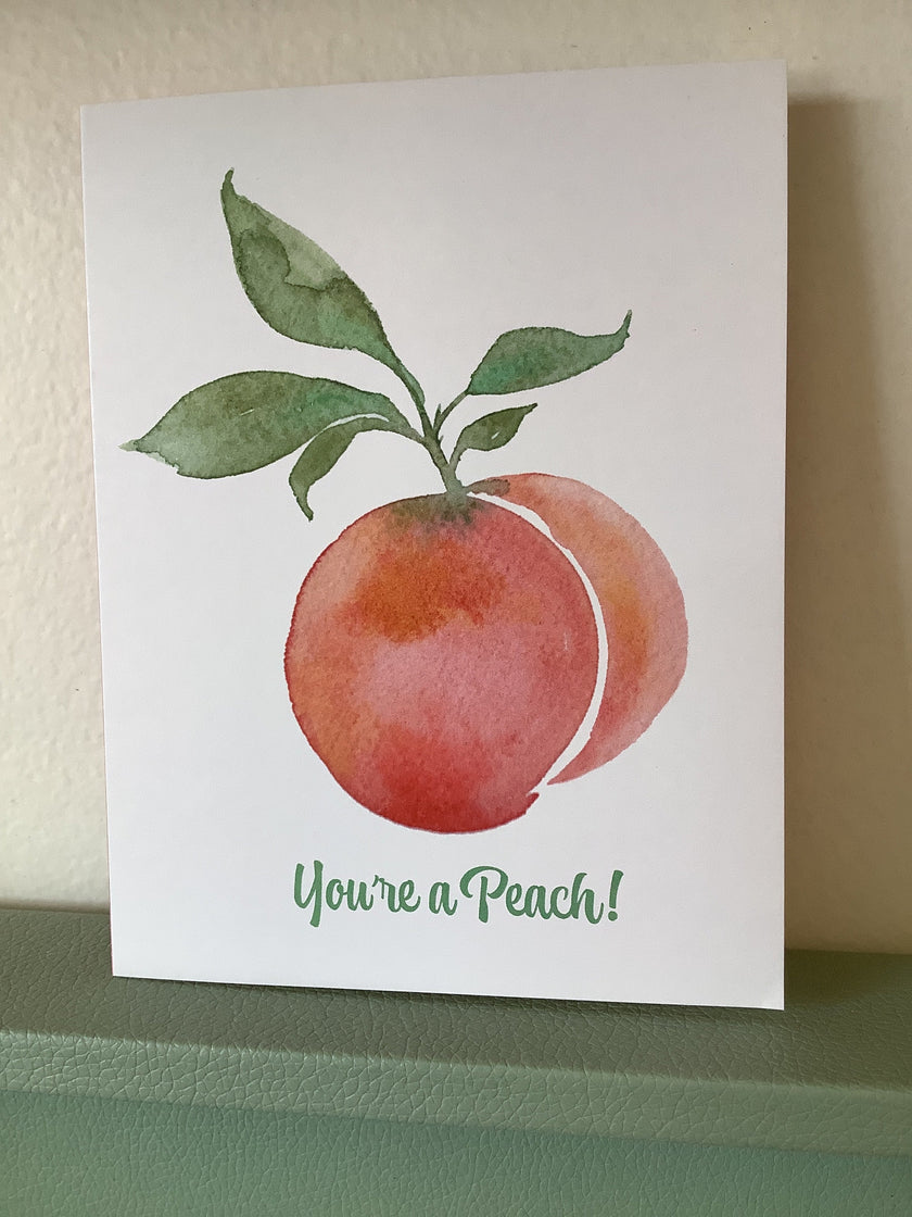 Chelsey Freyta You’re a Peach Card