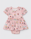Short Sleeve Bodysuit Dress - She Shoots She Scores