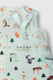 Baby Bamboo Muslin Sleep Sack 0.5 TOG - Canada
