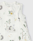 Baby Bamboo Muslin Sleep Sack 0.5 TOG - Hedgehogs