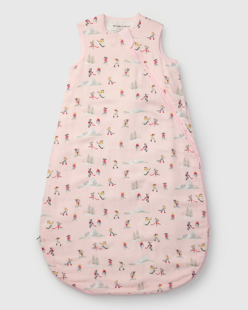 Baby Bamboo Muslin Sleep Sack 0.5 TOG - She Shoots She Scores