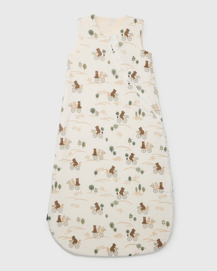 Baby Sleep Sack TENCEL™ 1.0 TOG - Bears on Bikes