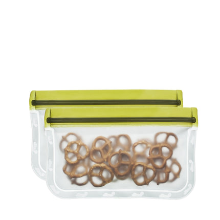 (re)zip Lay-Flat Snack Leakproof Reusable Storage Bags (2-pack)
