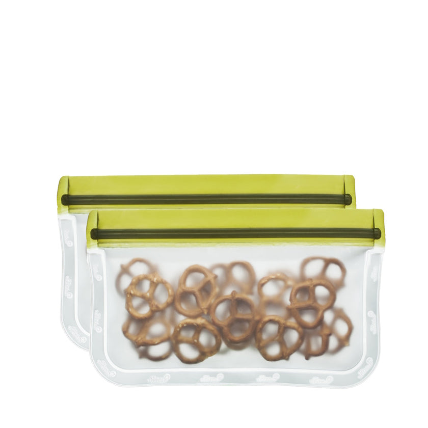 (re)zip Lay-Flat Snack Leakproof Reusable Storage Bags (2-pack)