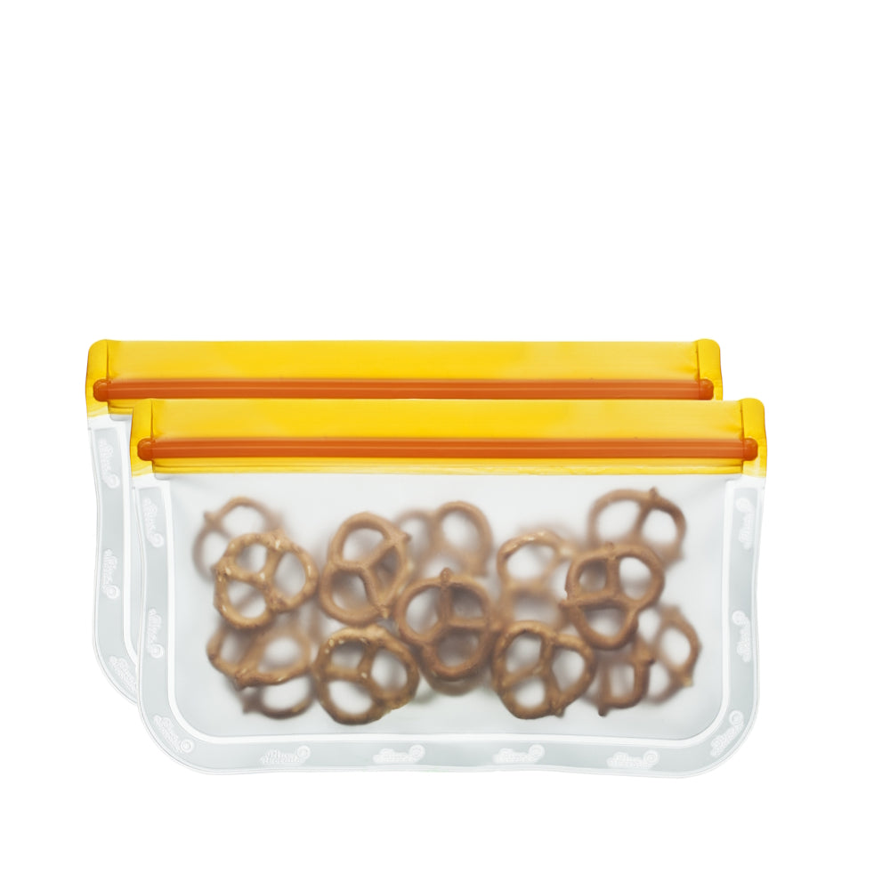 (re)zip Lay-Flat Snack Leakproof Reusable Storage Bags (2-pack)