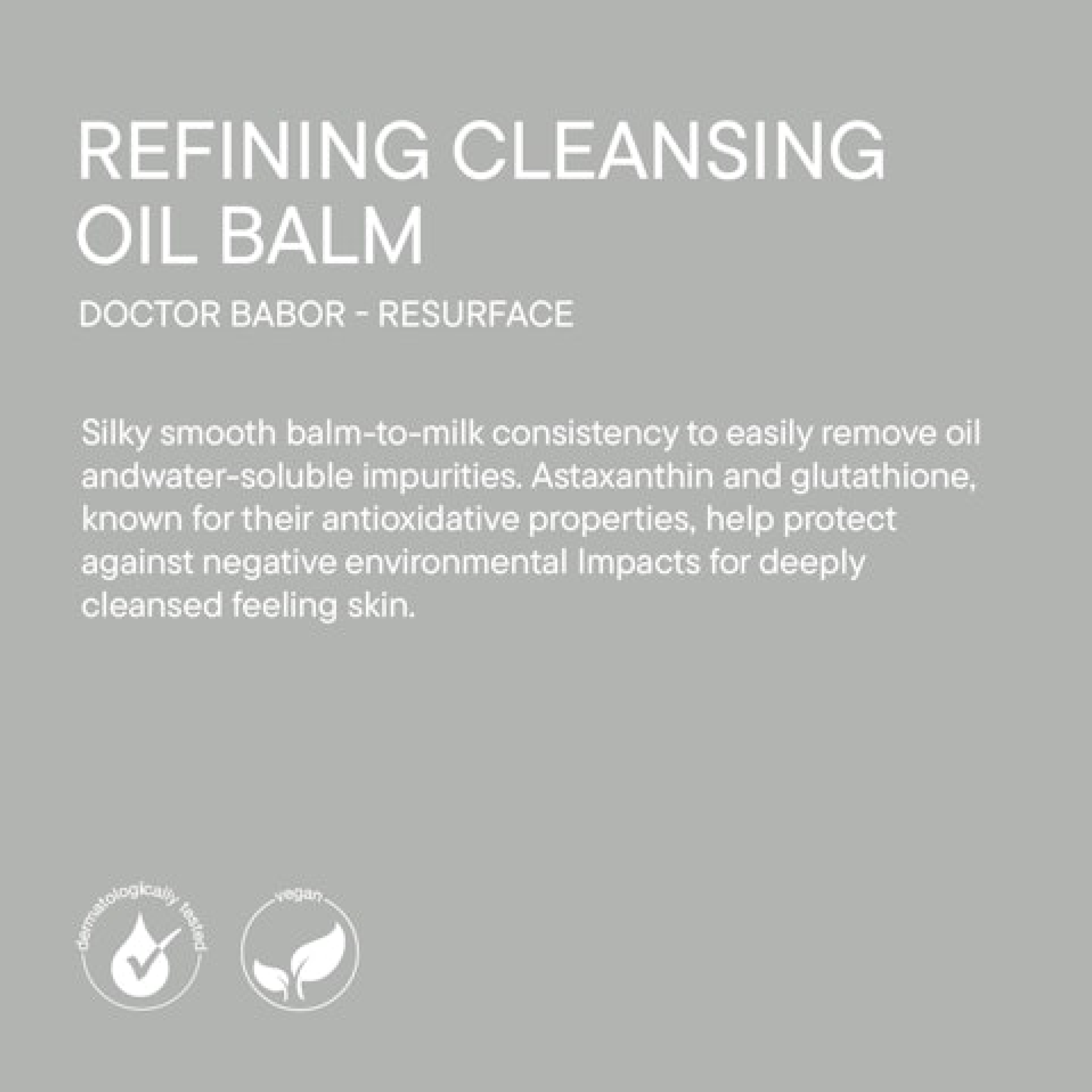BABOR Refining Cleansing Oil Balm