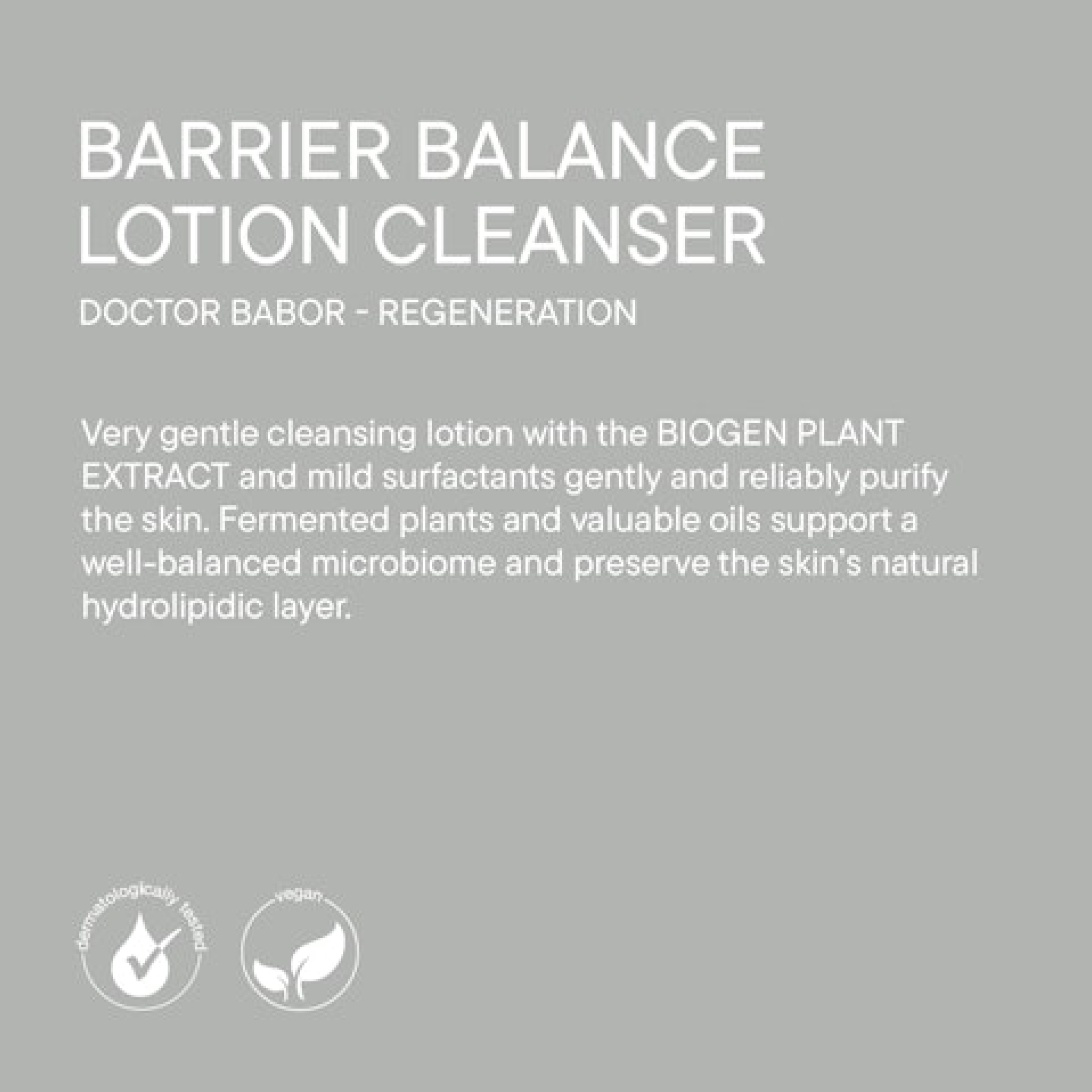 BABOR Barrier Balance Lotion Cleanser
