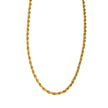 BALHAM: Rope Chain Textured Gold Necklace