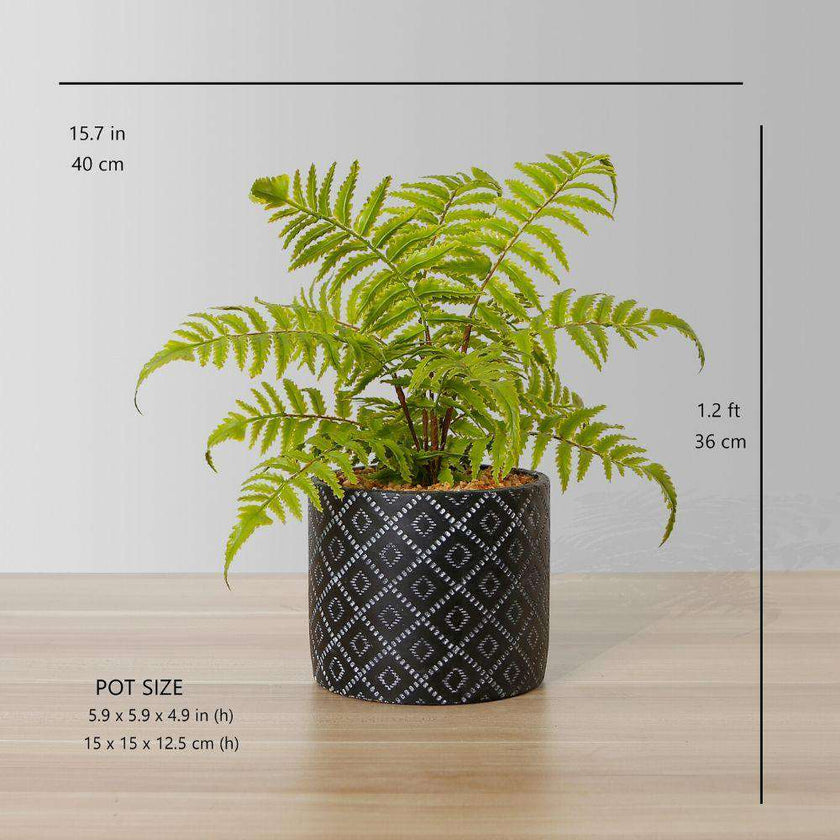 Bali Potted Faux Fern