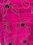 PRC6934 Avatar Pure Silk Long Tunic with Side Ties