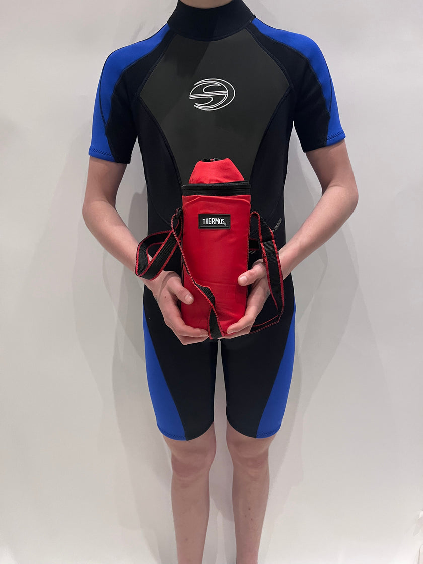Thermos Sport Bottle Soft Cooler Bag with Easy Sip / Pour Port