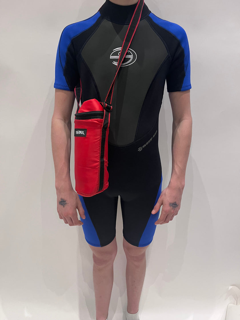 Thermos Sport Bottle Soft Cooler Bag with Easy Sip / Pour Port