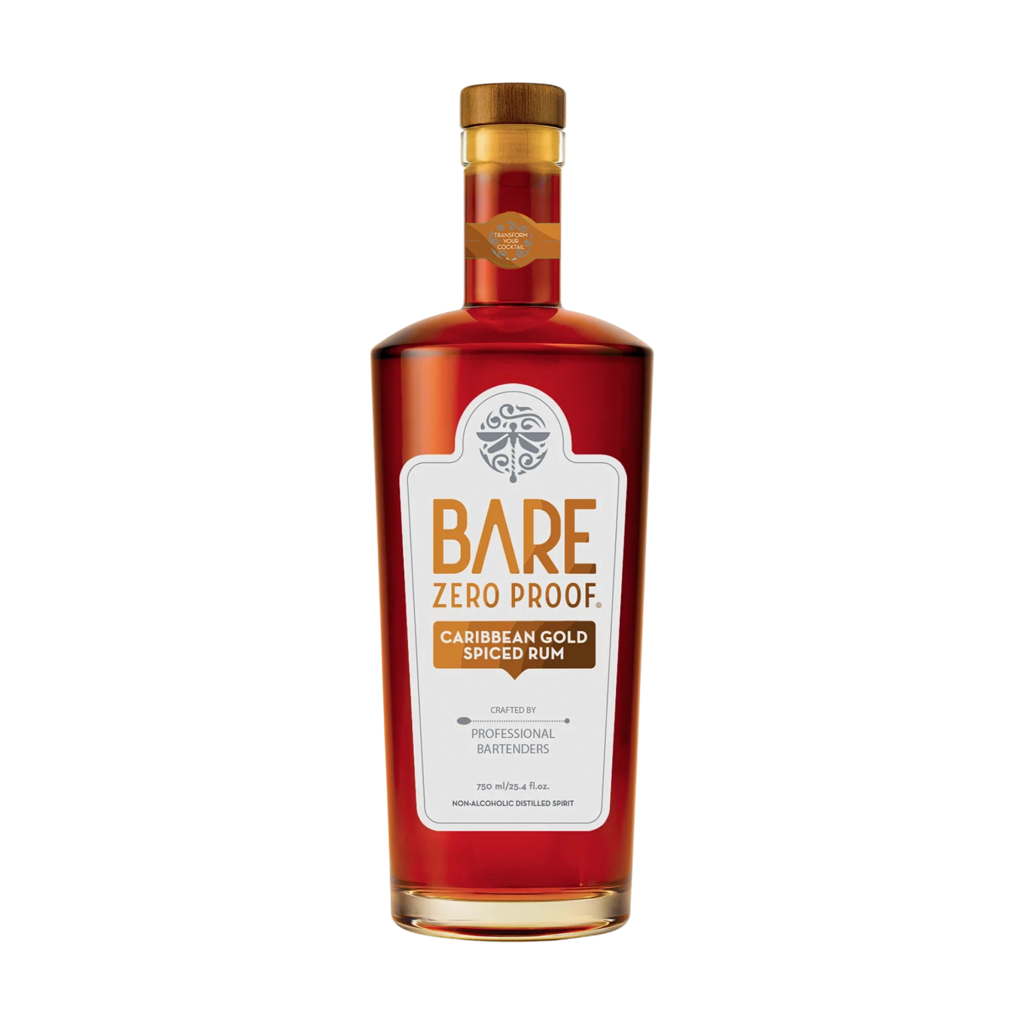BARE Zero Proof - 0.0% Caribbean Gold Spiced Rum