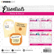 Stamp & Cutting Die Square fancy envelope Essentials 148x105mm nr.58