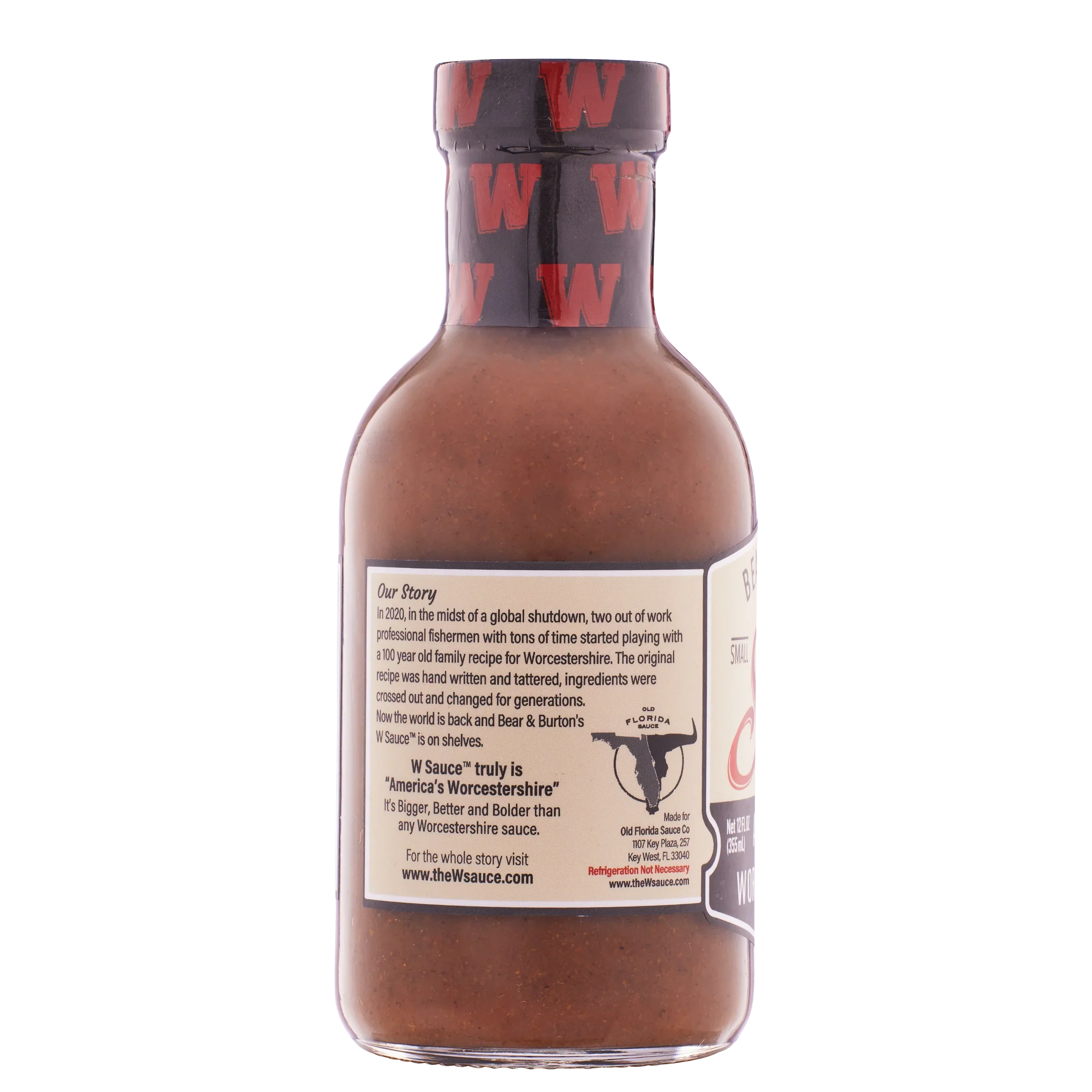 Bear & Burton's W Sauce 12oz