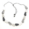 Resin Pentagon Necklace