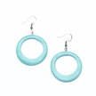 Resin Simple Hoop Earrings