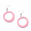 Resin Simple Hoop Earrings