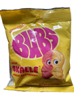 Bubs Sour Skalle Lemon Raspberry Flavoured Candy 156G - Sweden Edition