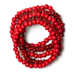 Chunky Wood & Coconut Bead Bracelet