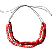 Triple Strand Mixed Wood Necklace