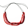 Triple Strand Mixed Wood Necklace