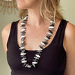 Resin Slice Bead Necklace