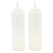 TableCraft 12 oz Squeeze Bottles, Pack of 2