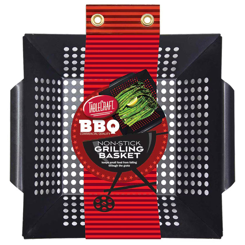 TableCraft Square Non-Stick Grilling Basket