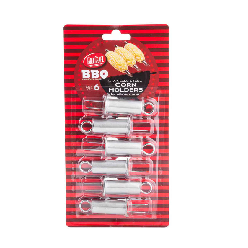 TableCraft Corn Holder, Set of 6
