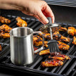 TableCraft 16 oz Sauce Pot With Silicone Basting Brush