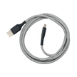 Ventev - Charge & Sync USB-C to USB-A Cable 2x the copper for faster charging 6ft - Gray