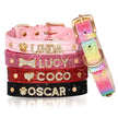 Personalized Rhinestone Dog Collar