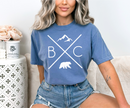 BC X Unisex T-shirt | British Columbia Clothing