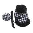 Grandmaster Tweed Dog Harness Set | Harness Hat and Leash Outfit