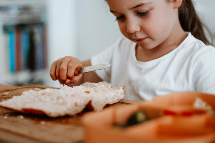 Child Safe Knife With Wood Handle