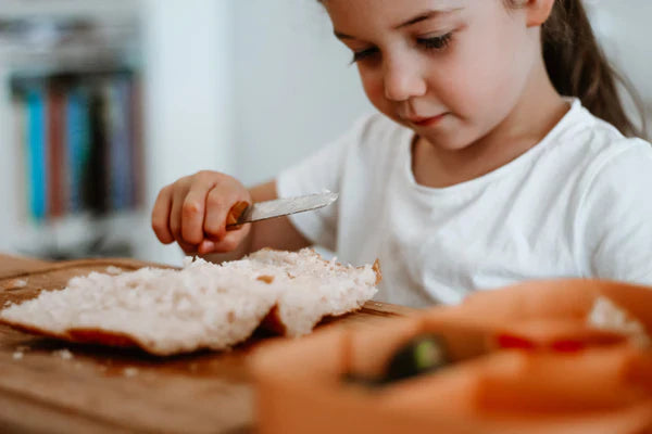 Child Safe Knife With Wood Handle