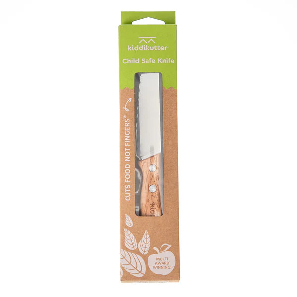 Child Safe Knife With Wood Handle