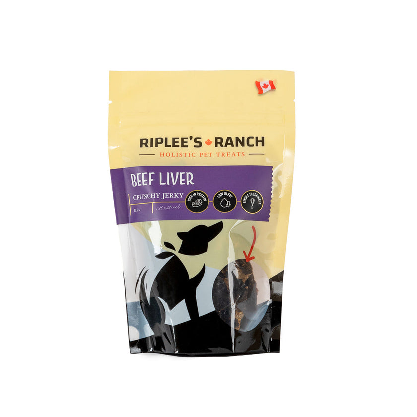 Beef Liver - Crunchy Jerky - Dog Treats