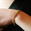 Style BELLAMY: Intricate Wide Width Singular Twin Chain Bracelet