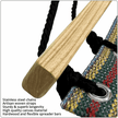 Universal Canvas Double Hammock