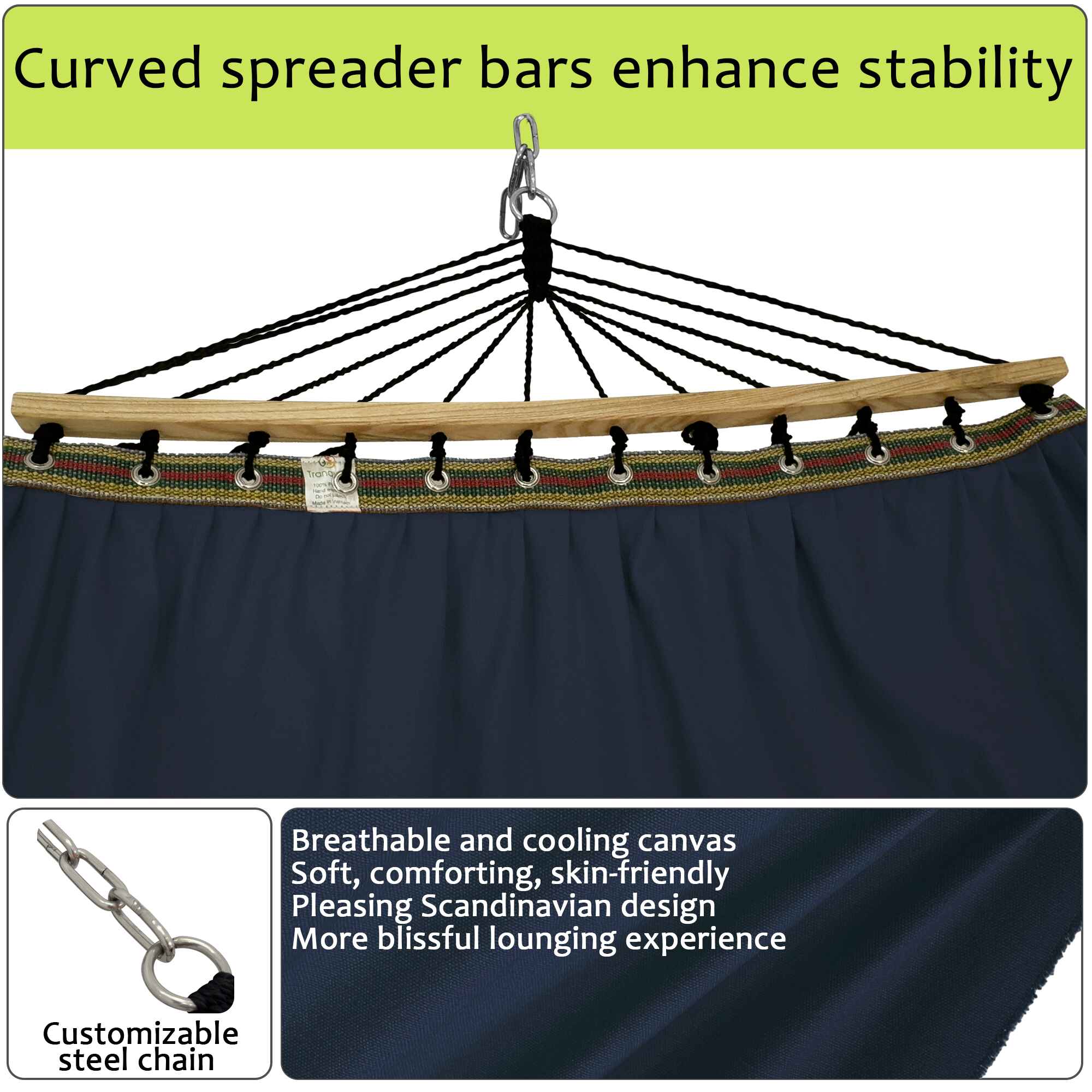 Universal Canvas Double Hammock