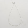 BEXLEY Square Beads Silver Necklace