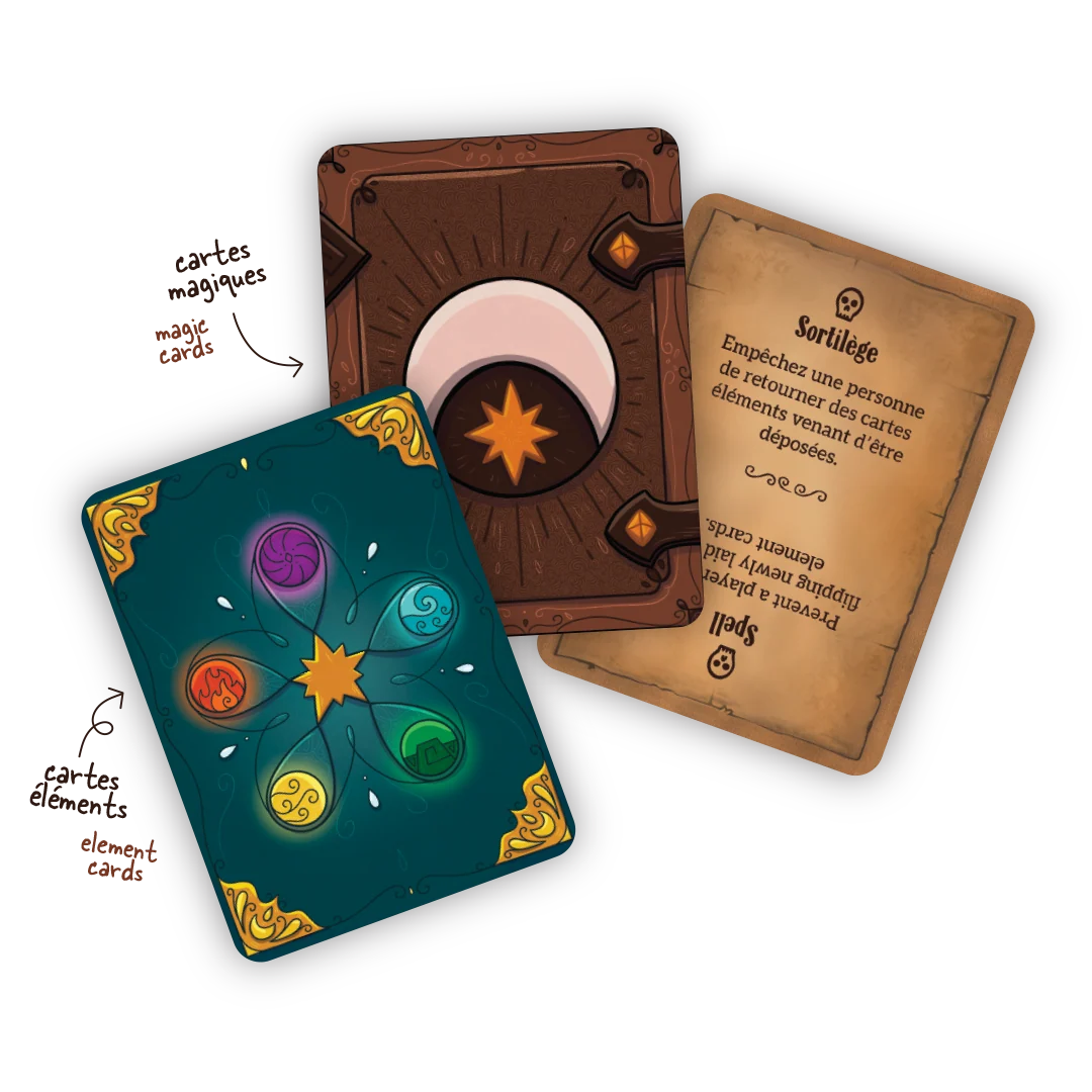 Jeux de société: Merlin perd la carte