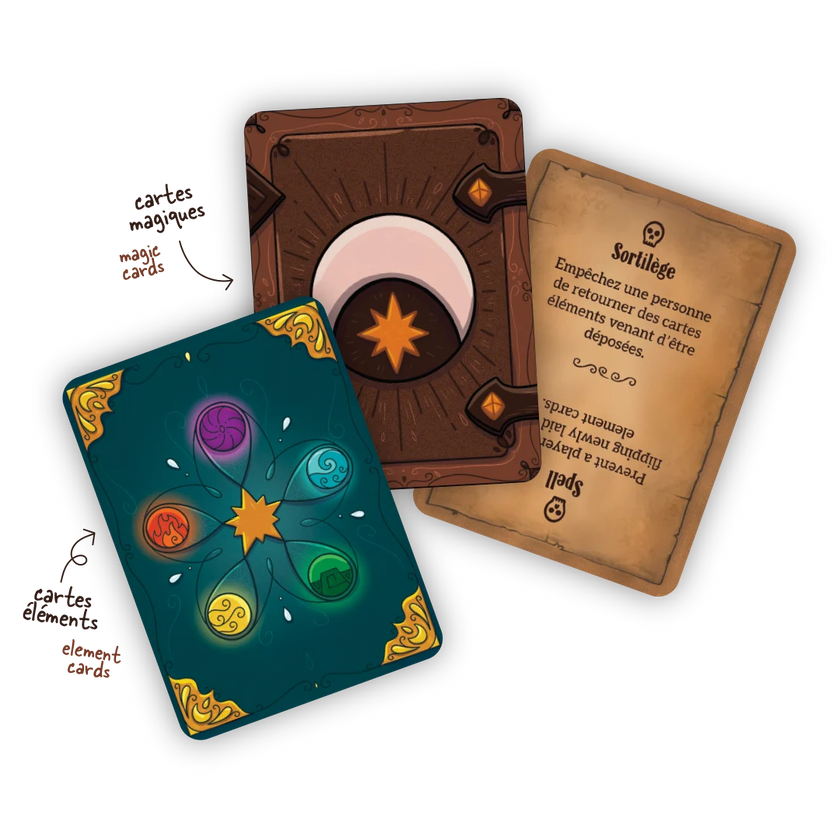 Jeux de société: Merlin perd la carte