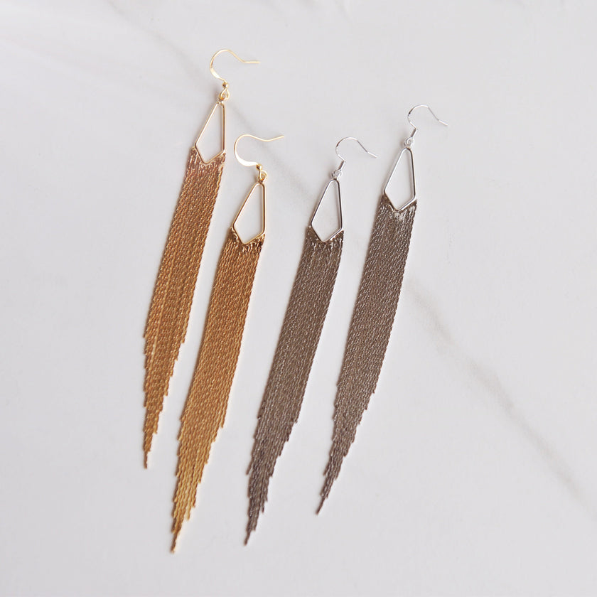 Show Stopper Tassel Earrings