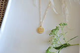 Sun Disc Necklace